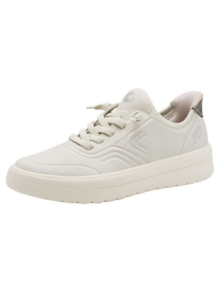 Jana Slip-On Sneaker Vegan (beige/schwarz)