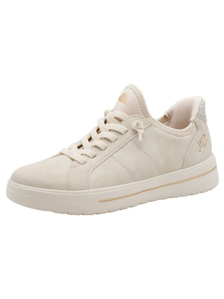 Jana Slip-On Sneaker Vegan (beige/weiß)