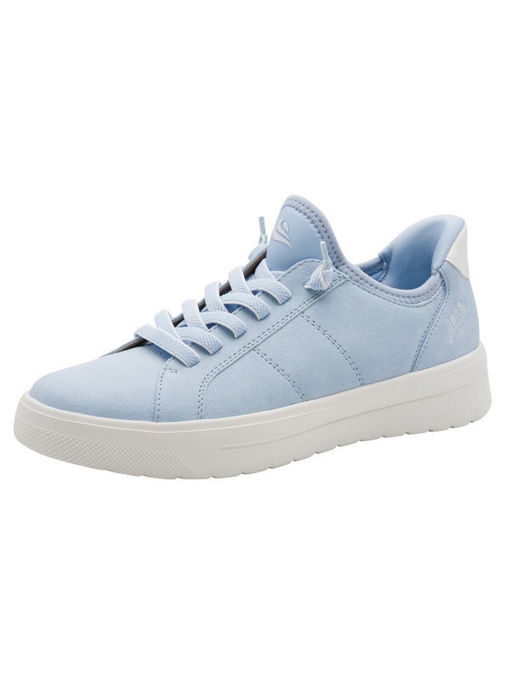 Jana Slip-On Sneaker Vegan (blau/weiß)