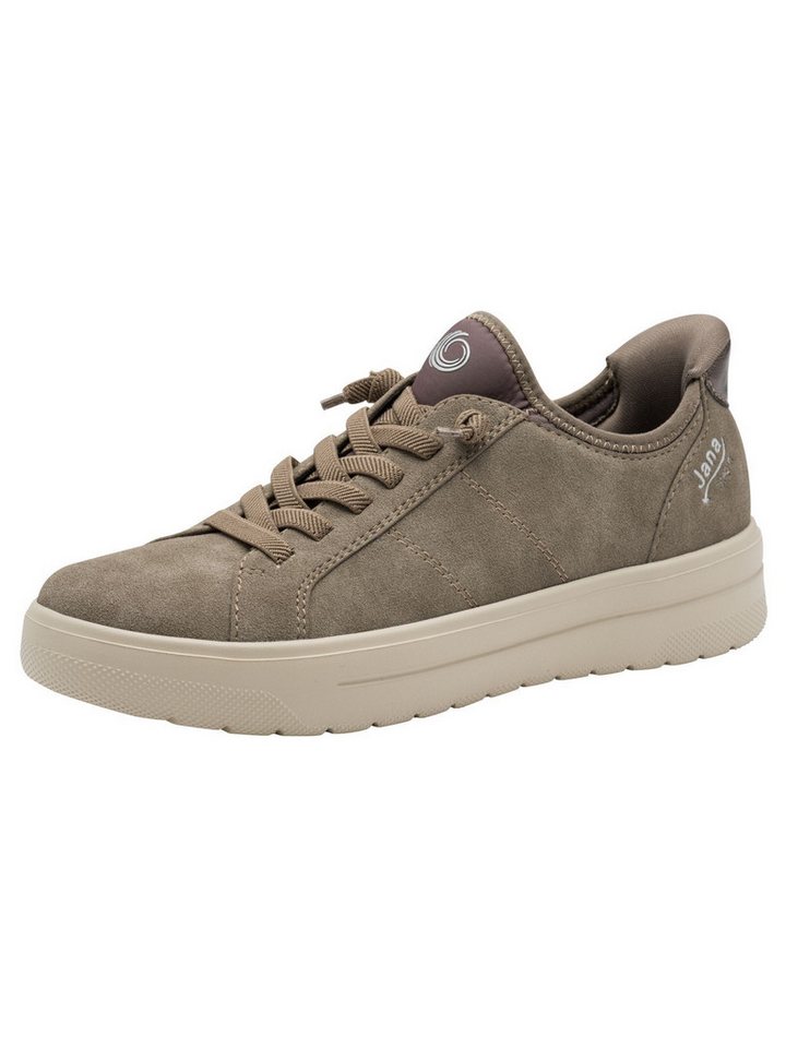 Jana Slip-On Sneaker Vegan (grau/weiß)
