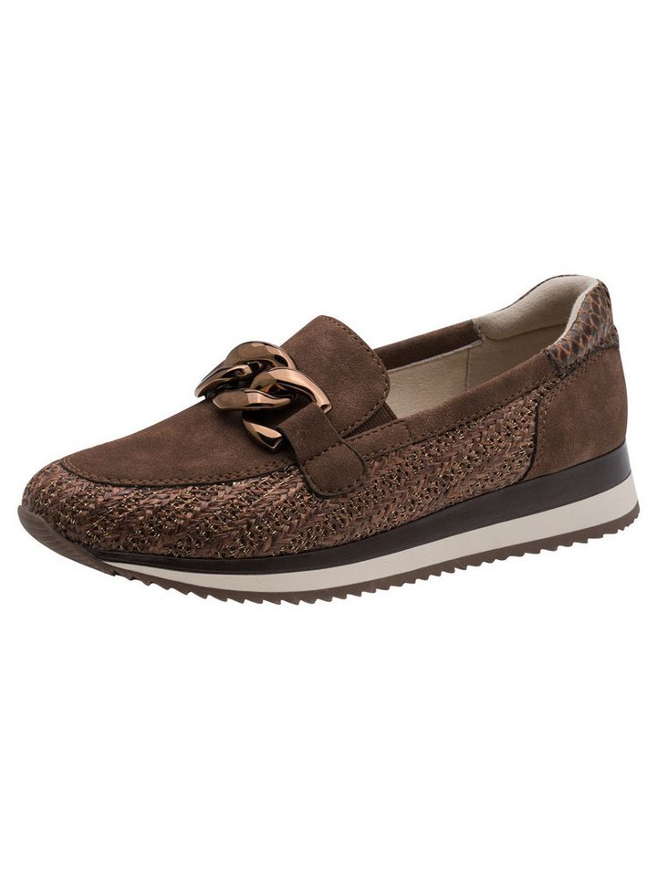 Jana Vegan, Mehrweite flach kein Absatz 8-24766-42 Slipper Vegan (braun)