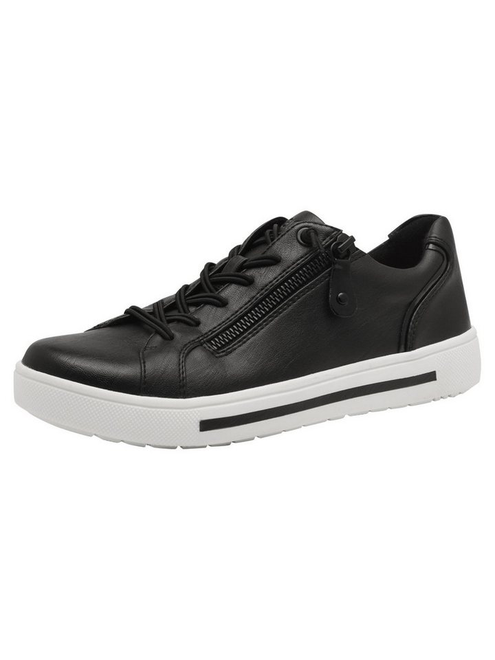 Jana Vegan, Mehrweite mit Absatz kein Absatz 8-23660-42 Sneaker Vegan
