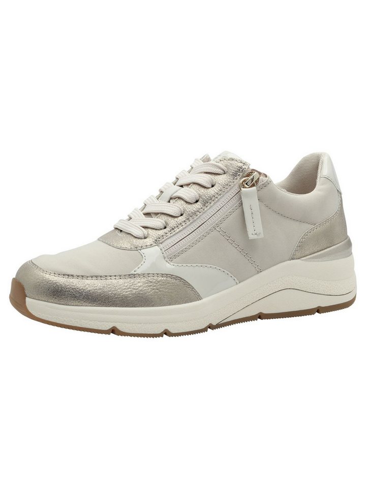 Jana Vegan mit Schnürsenkel kein Absatz 8-23777-43 Sneaker Vegan