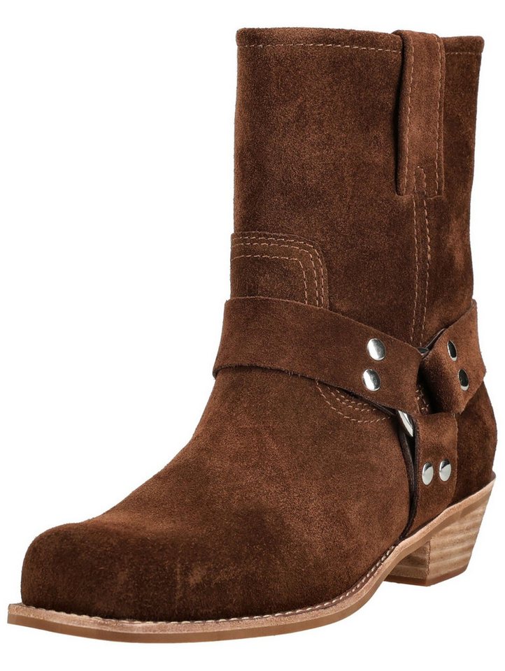 Jeffrey Campbell Stiefelette Veloursleder Bikerboots