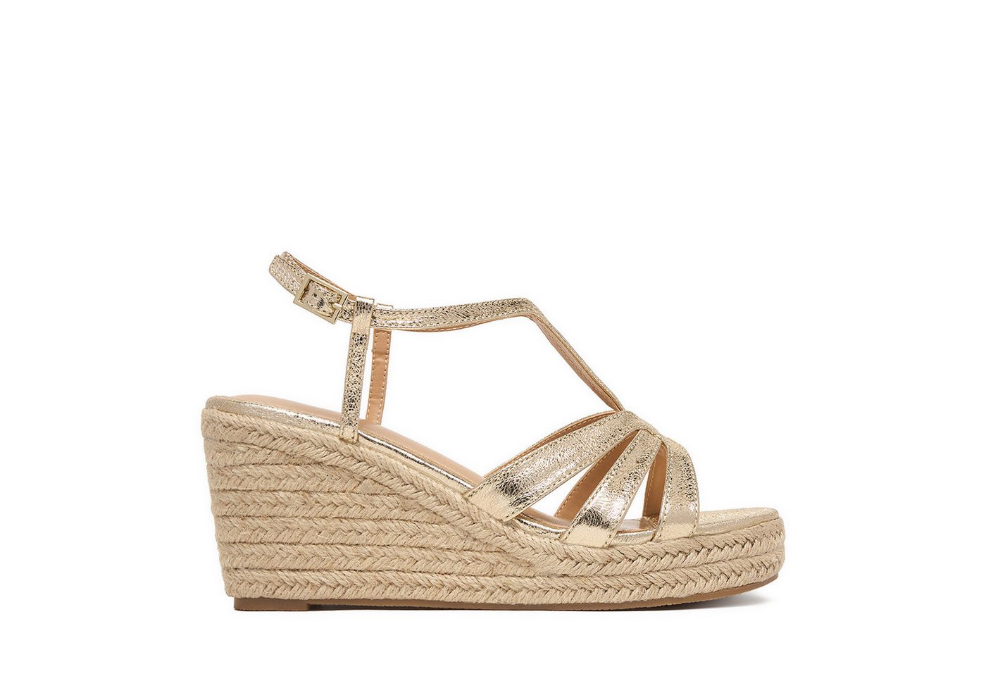 Jenny Damen-Espadrilles Gold Espadrille