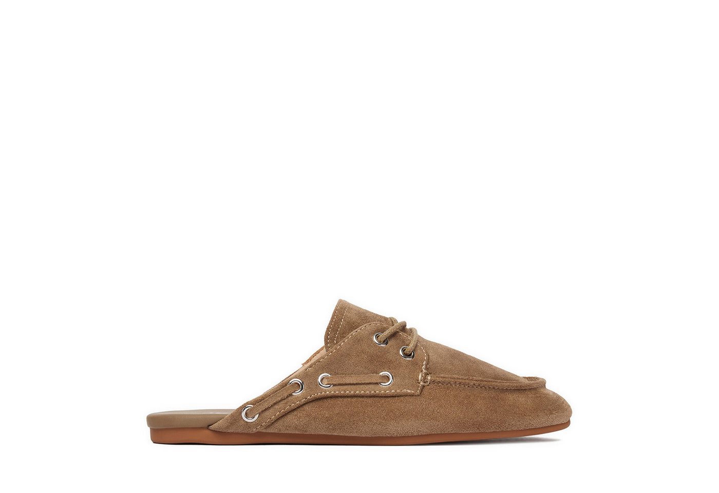 Jenny Damen-Flip-Flops, Beige Badepantolette