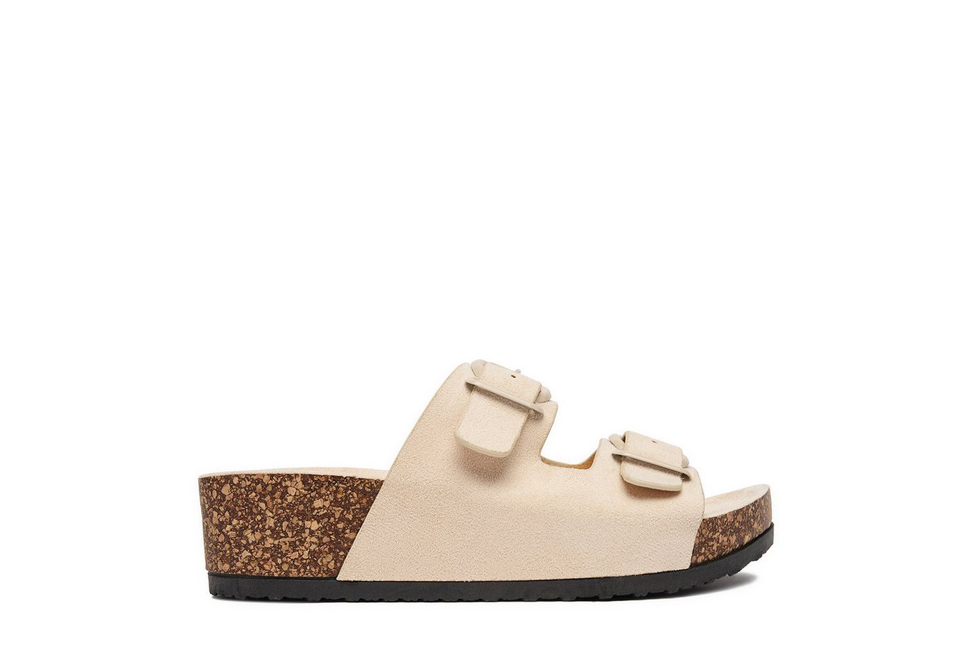 Jenny Damen-Flip-Flops, Beige Badepantolette