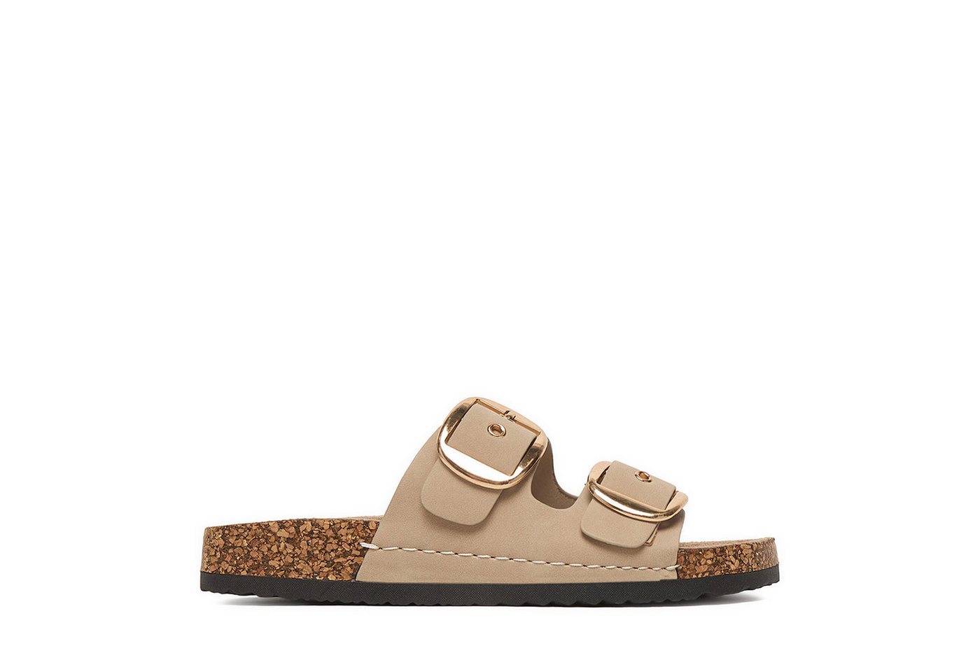Jenny Damen-Flip-Flops, Beige Badepantolette (beige)