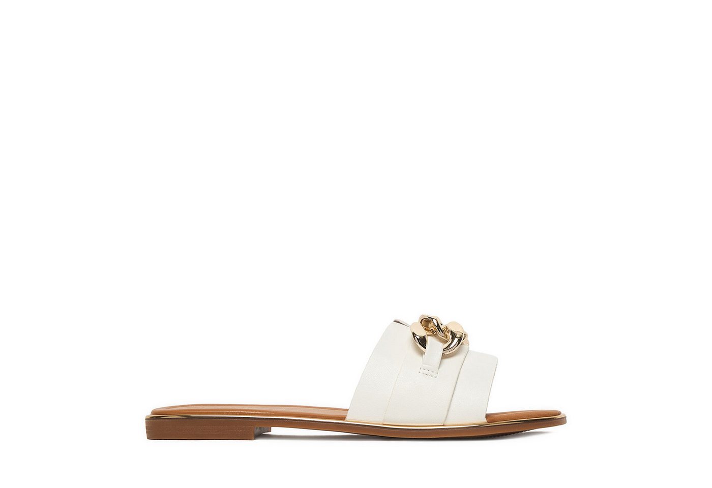 Jenny Damen-Flip-Flops, Beige Badepantolette (beige)