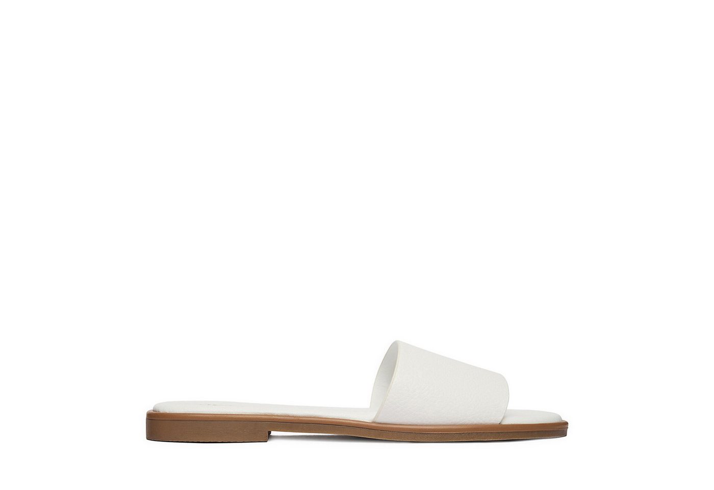 Jenny Damen-Flip-Flops Creme Badepantolette