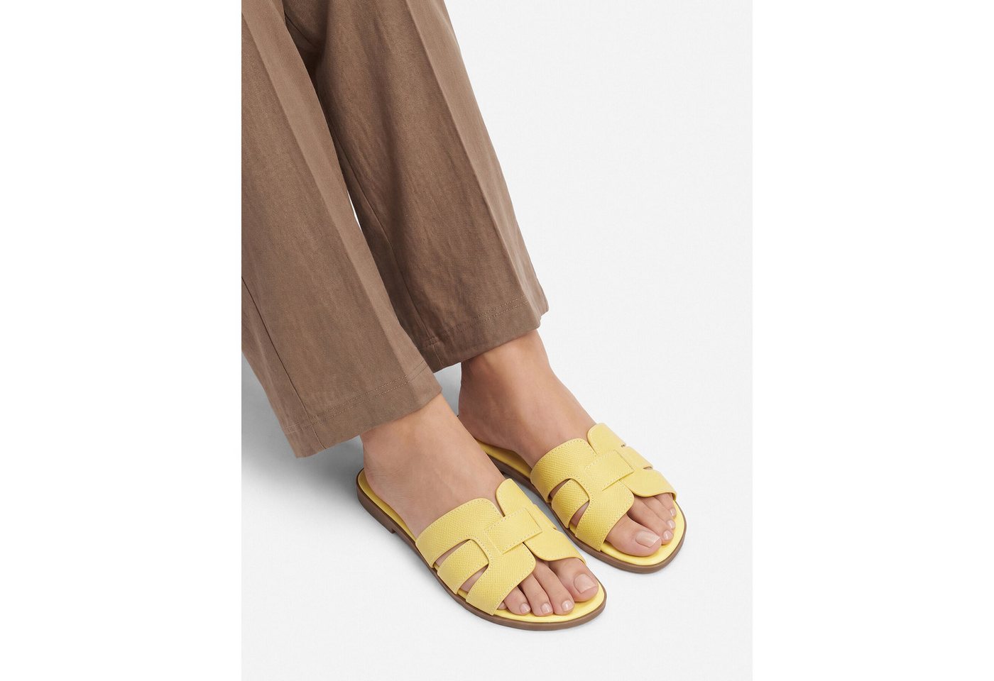 Jenny Damen Flip-Flops Gelb Badepantolette