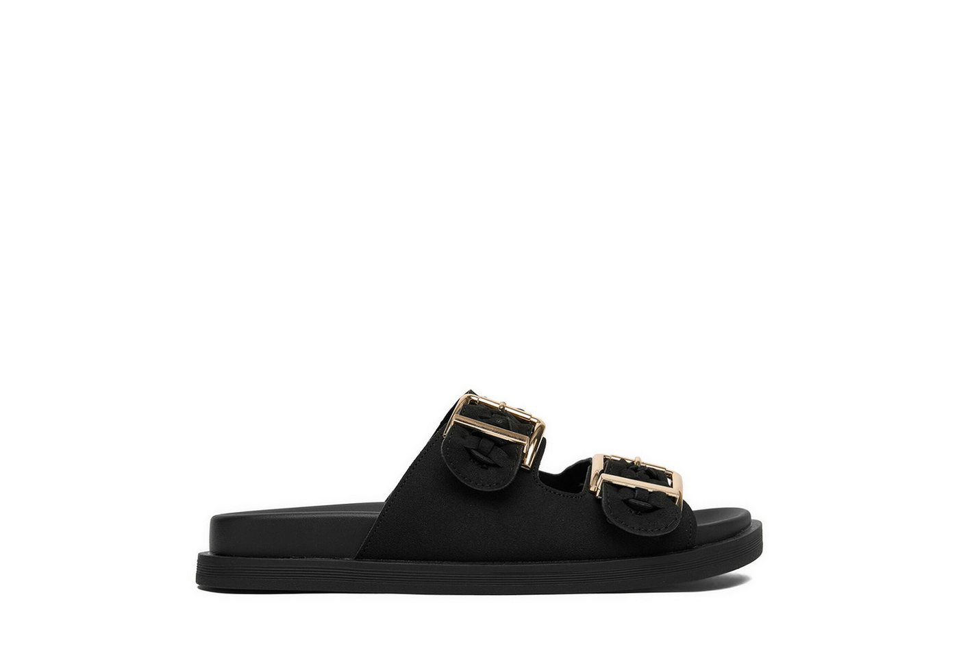 Jenny Damen-Flip-Flops, Schwarz Badepantolette (schwarz)