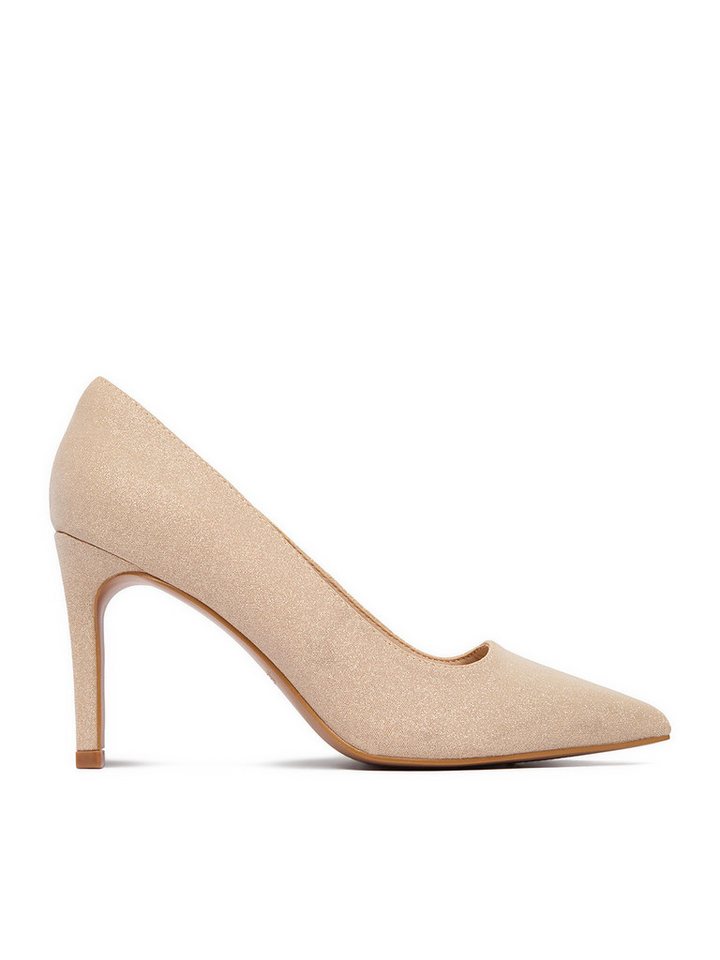 Jenny Damen High Heels Beige JENNY-CEO-HY1619-1 Beige High-Heel-Stiefel