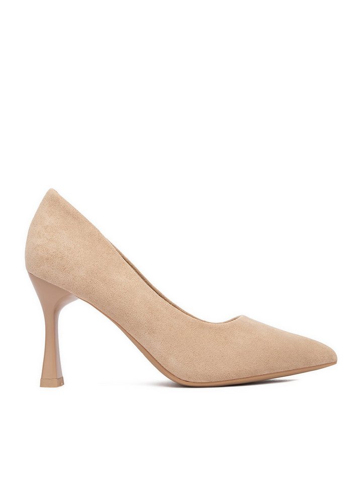 Jenny Damen High Heels Beige JENNY-CEO-WSS21703-01 Beige High-Heel-Stiefel