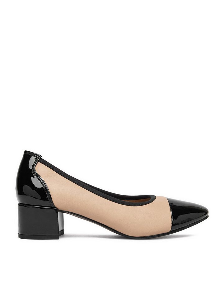 Jenny Damen Pumps Beige JENNY-CEO-WS24030-01 Beige Schwarz Pumps