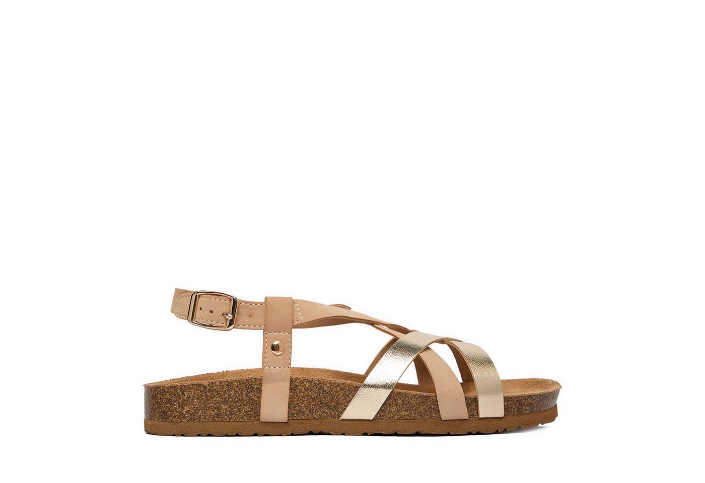 Jenny Damen-Sandalen Beige Sandale (beige)