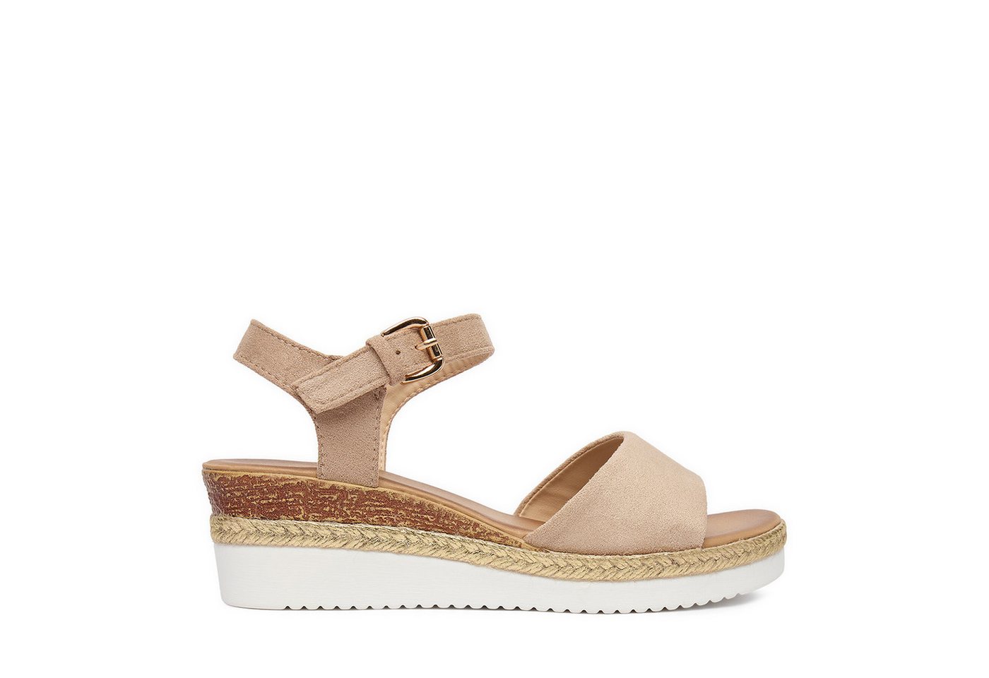 Jenny Damen-Sandalen Beige Sandale (beige)