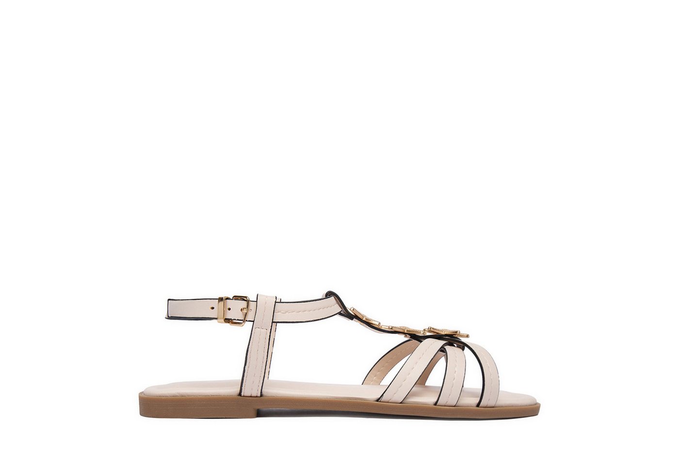 Jenny Damen-Sandalen Creme Sandale (beige)