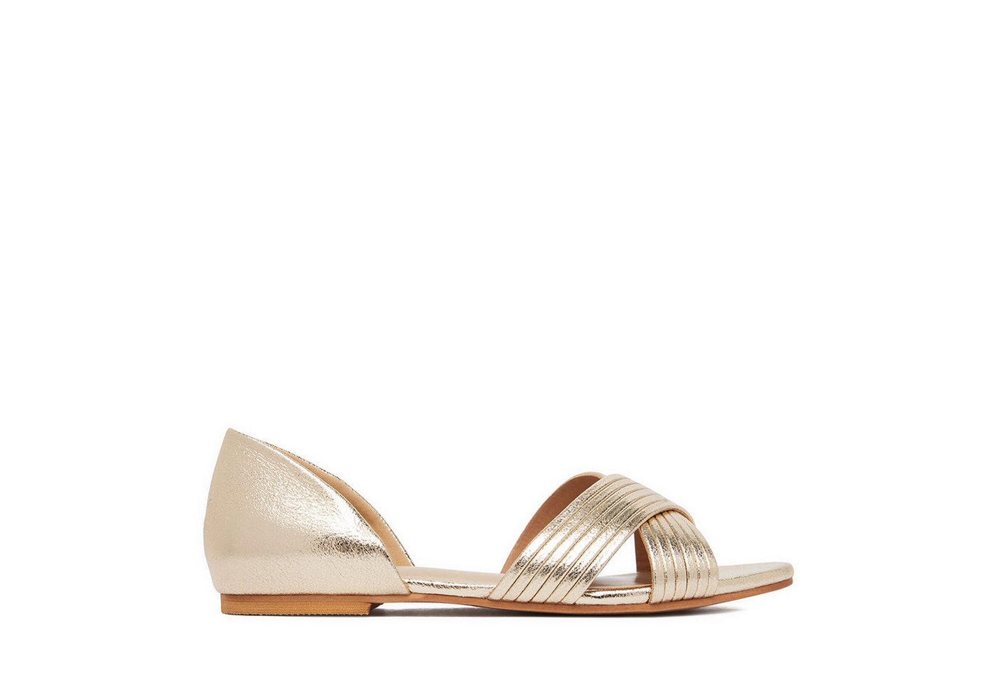 Jenny Damen-Sandalen Gold Sandale (gold)