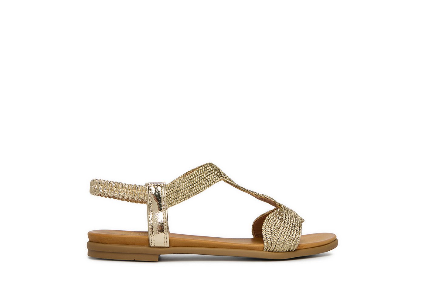 Jenny Damen-Sandalen Gold Sandale