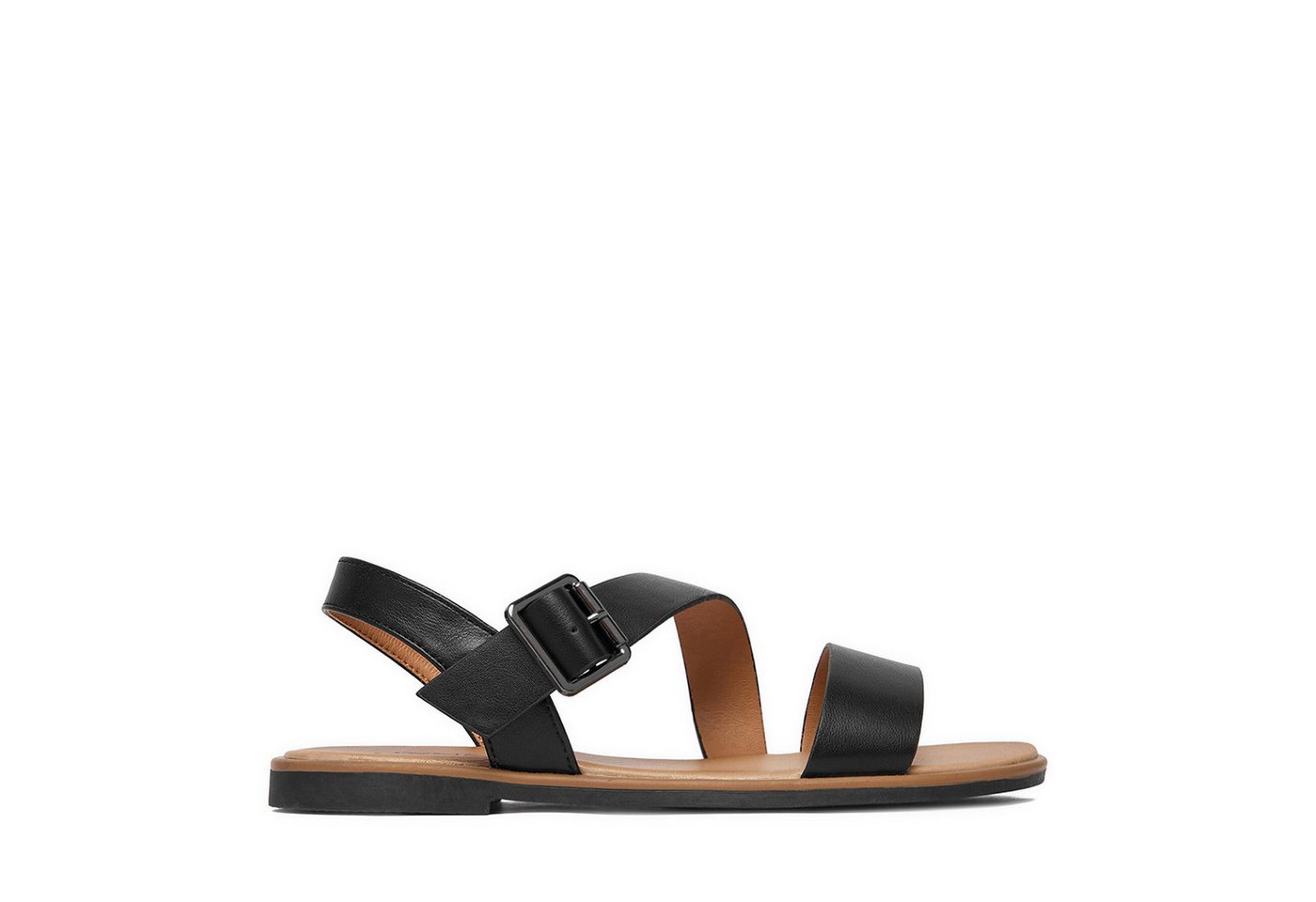 Jenny Damen-Sandalen Schwarz Sandale (schwarz)
