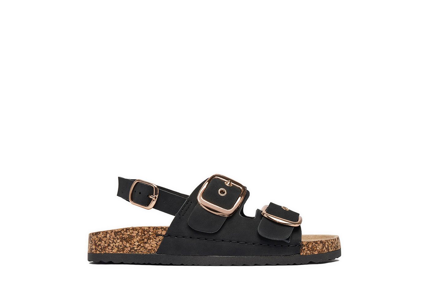 Jenny Damen-Sandalen Schwarz Sandale