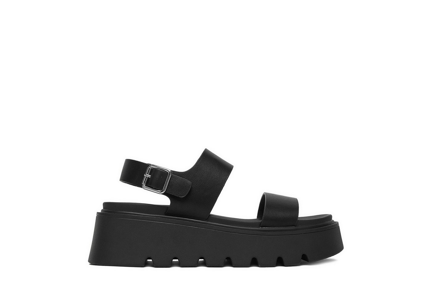 Jenny Damen-Sandalen Schwarz Sandale (schwarz)