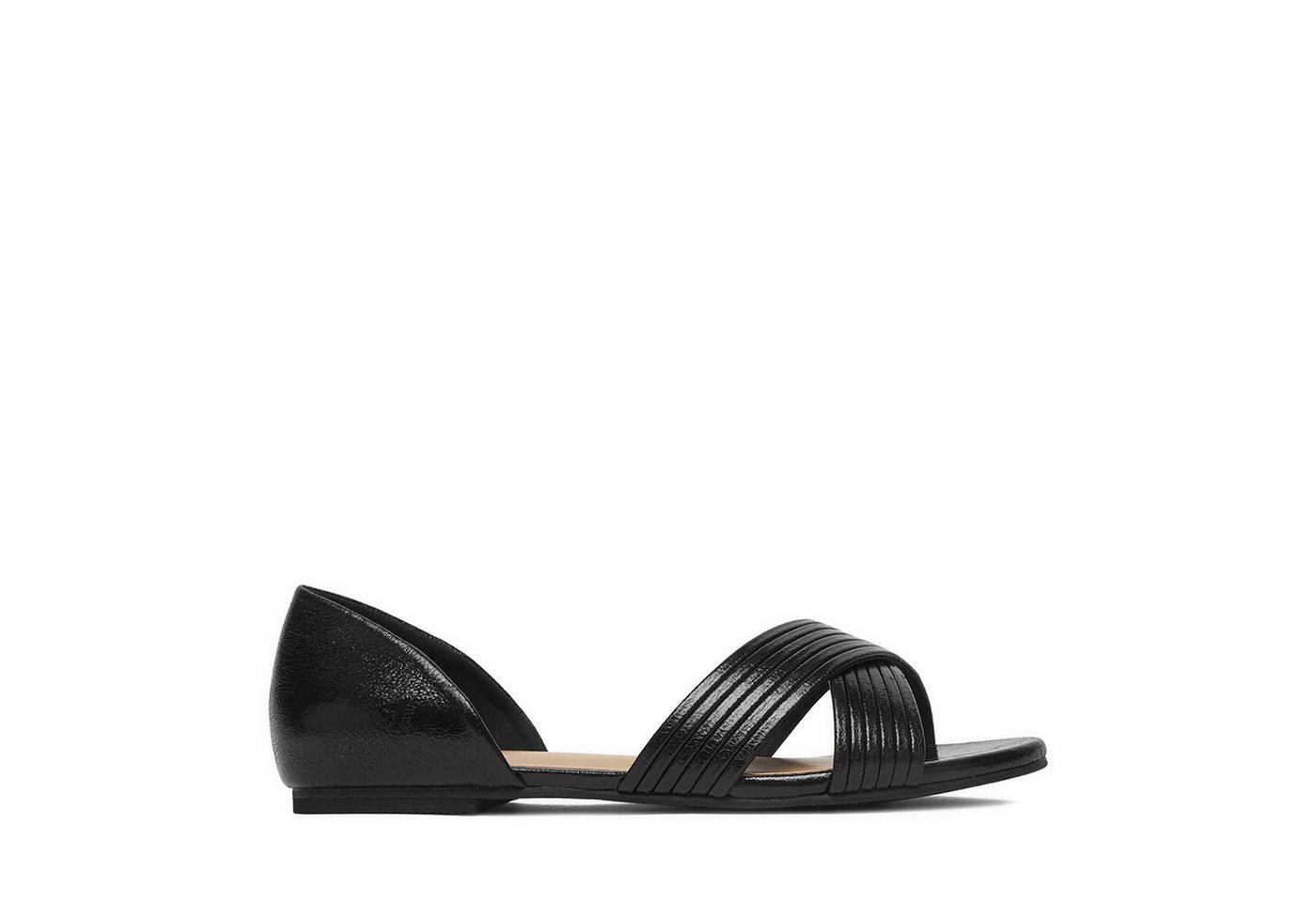Jenny Damen-Sandalen Schwarz Sandale (schwarz)