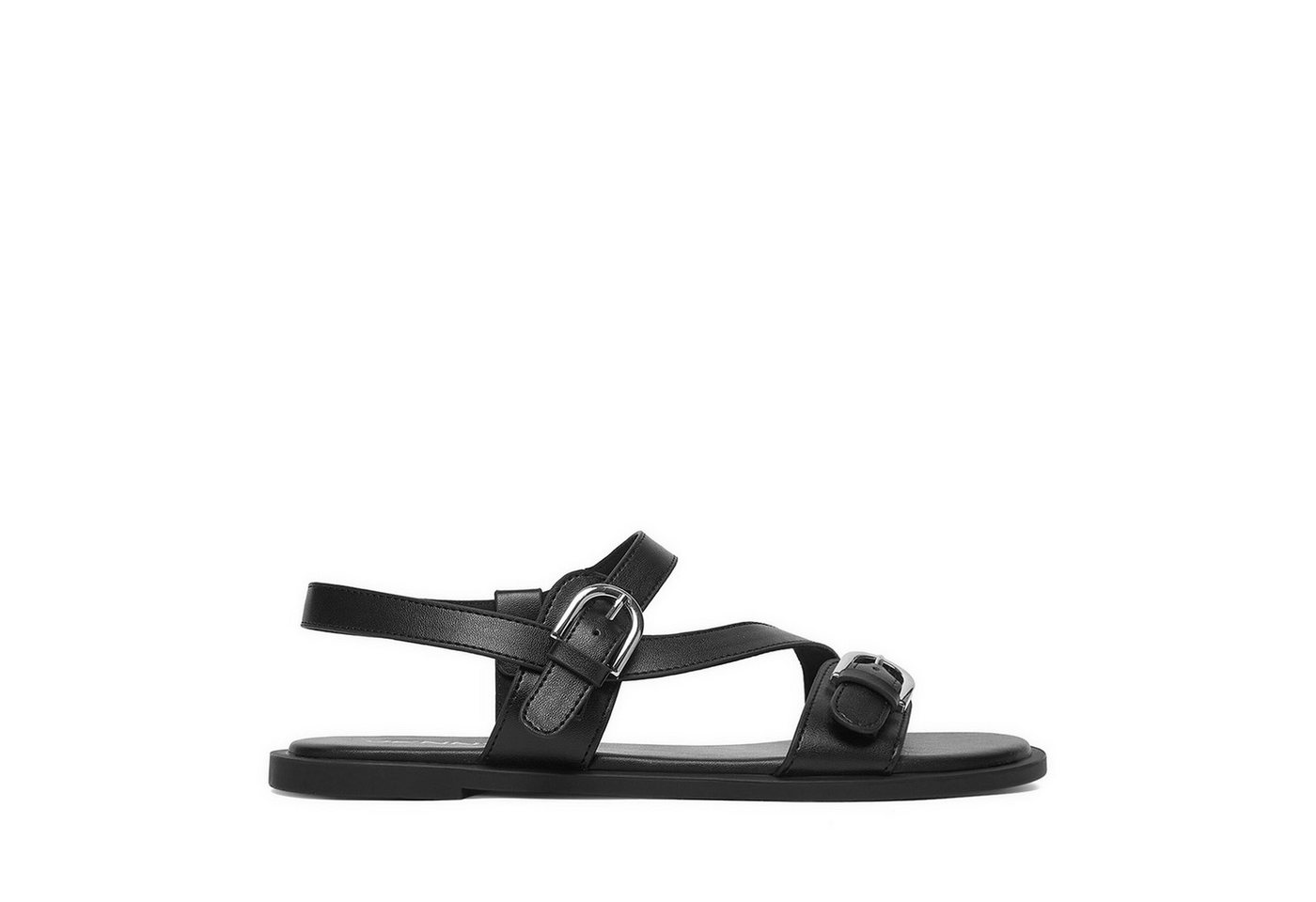 Jenny Damen-Sandalen Schwarz Sandale (schwarz)