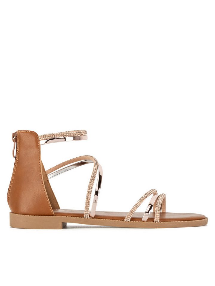 Jenny Damen Sandals Brown SF127-01 Sandale