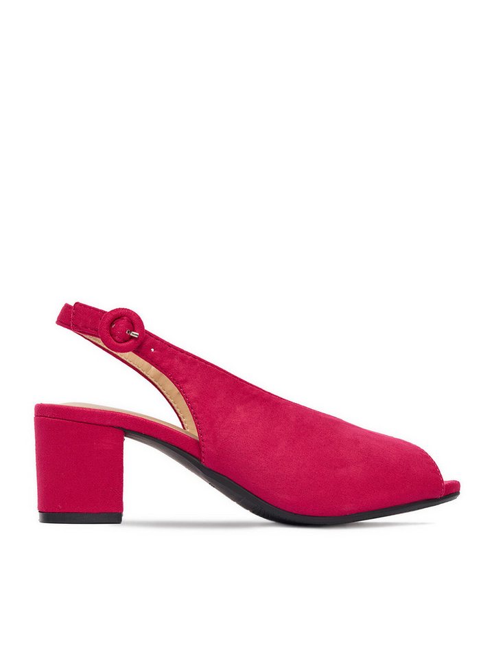 Jenny Damensandalen Pink JENNY-CEO-LS6019-01 Pink Dunkel Sandale