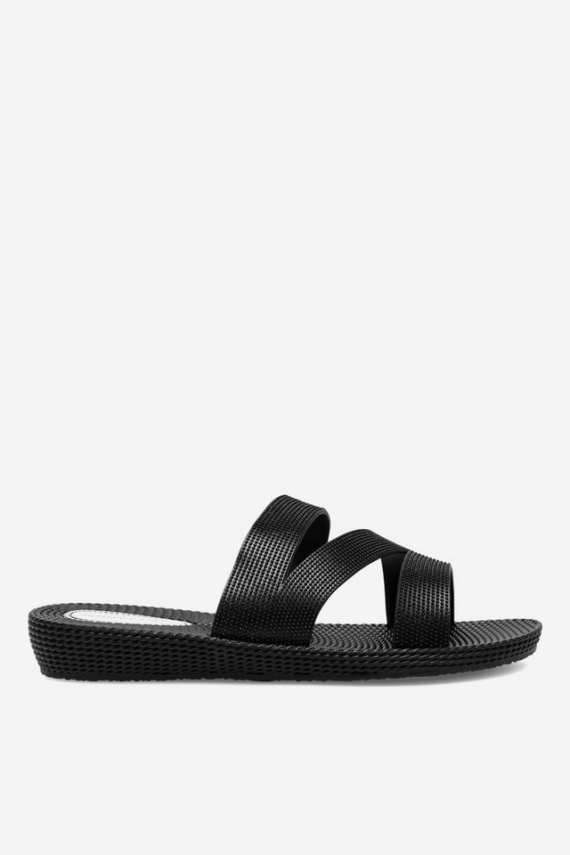 Jenny Fairy Damen Flip-Flops 38 schwarz 5905588621058 Badepantolette