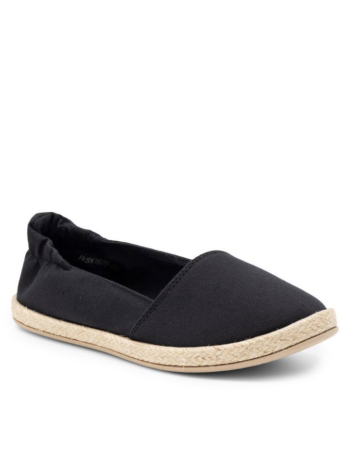 Jenny Fairy Espadrilles Damen KAYLA WSK1609-05 Schwarz Espadrille