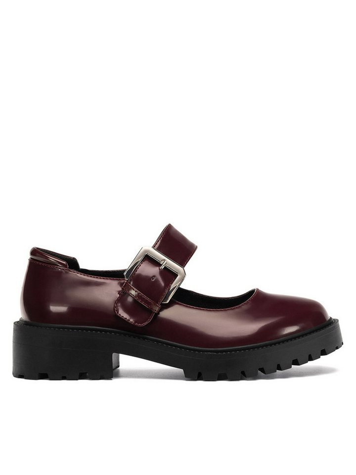 Jenny Fairy Halbschuhe Damen WYL3951-2 Dunkelrot Schnürschuh