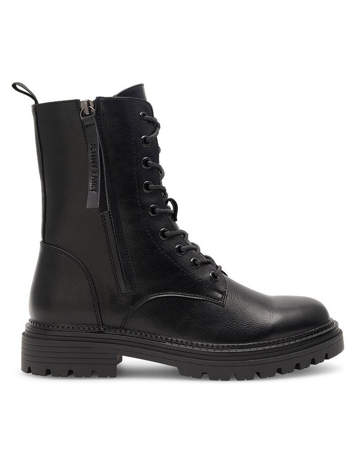 Jenny Fairy Schnürschuhe Damen KAILA WS17001-04 Schwarz Schnürboots