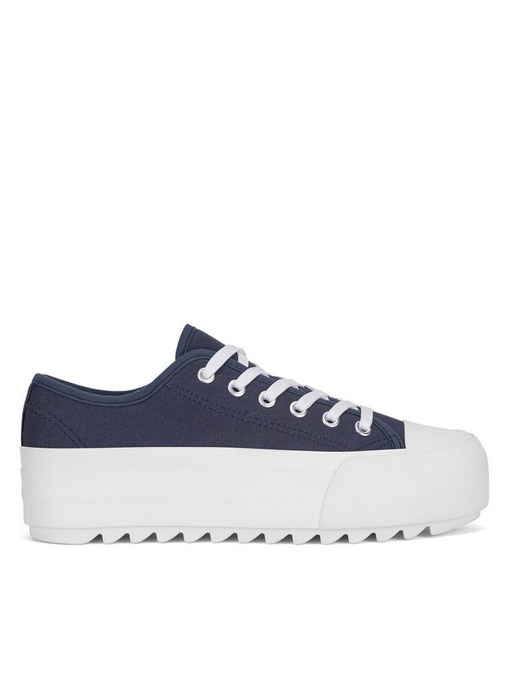 Jenny Fairy Sneakers aus Stoff Damen WFA2939-2 Dunkelblau Sneaker