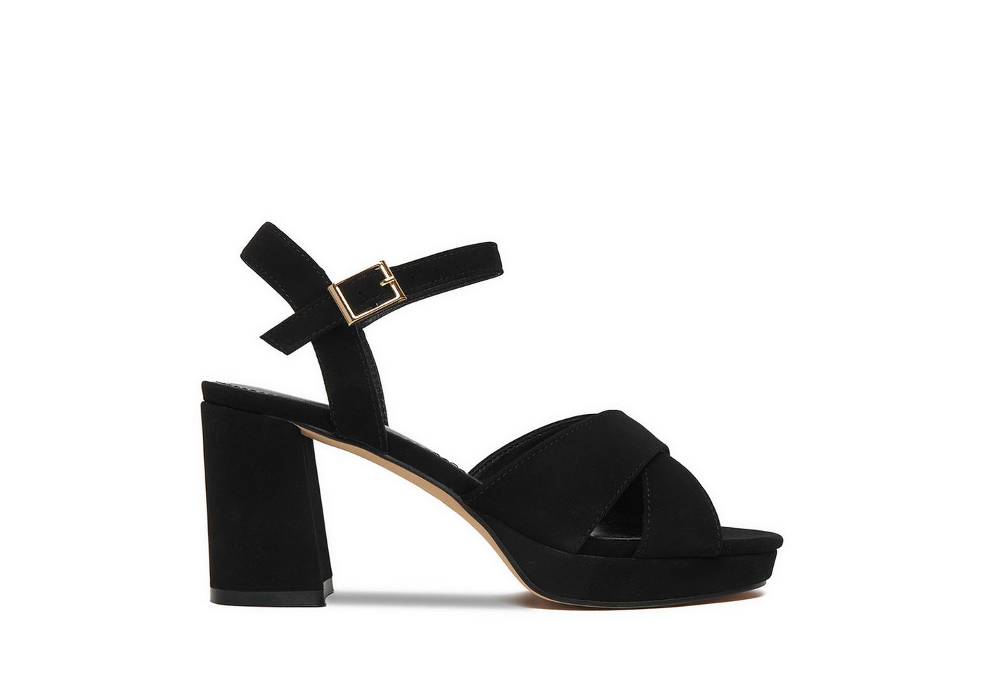 Jenny Damen Sandalen Schwarz Sandale (schwarz)