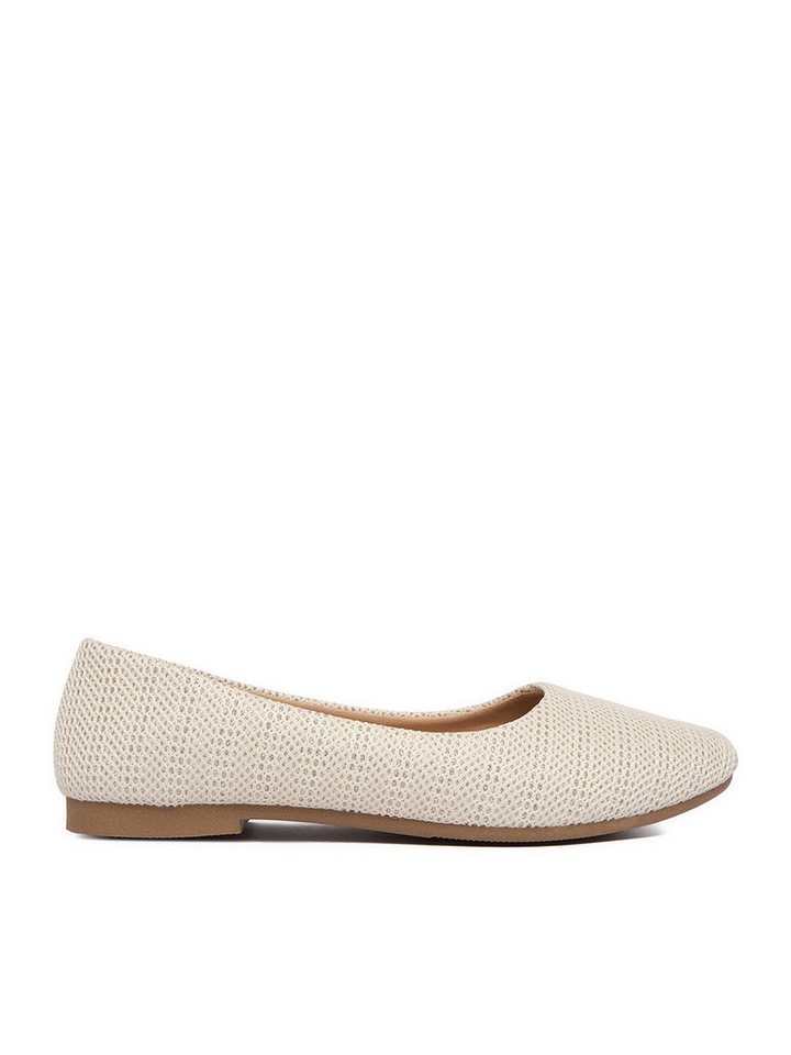 Jenny Women's Ballerinas Écru JENNY-CEO-WSS21732-01 Beige Ballerina