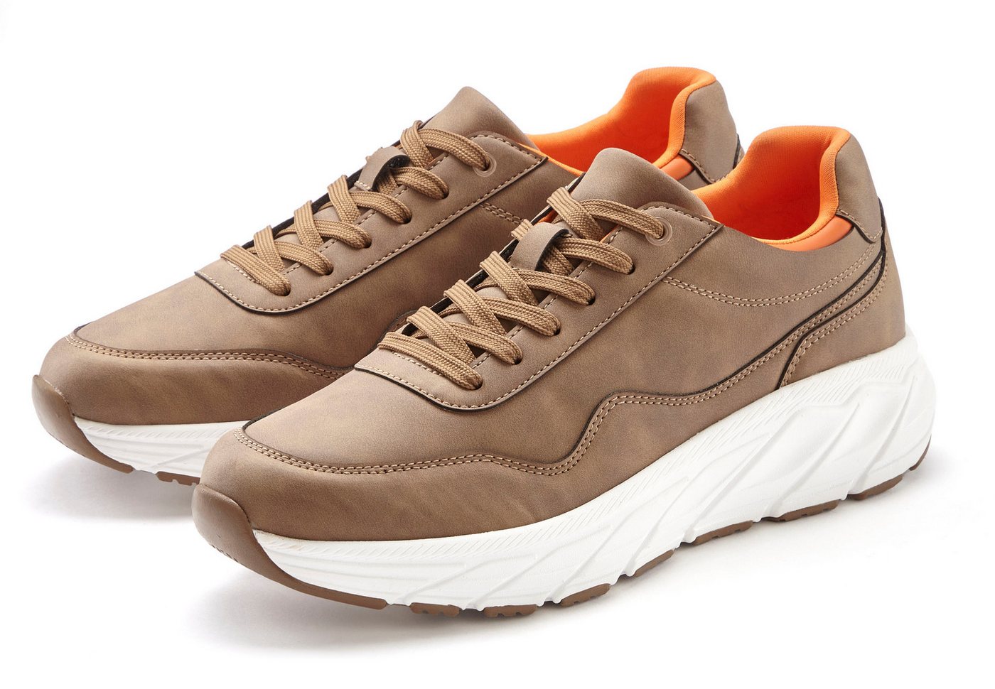 John Devin Schnürschuh Sneaker Freizeitschuh, Schnürhalbschuh, Halbschuh Unisex VEGAN