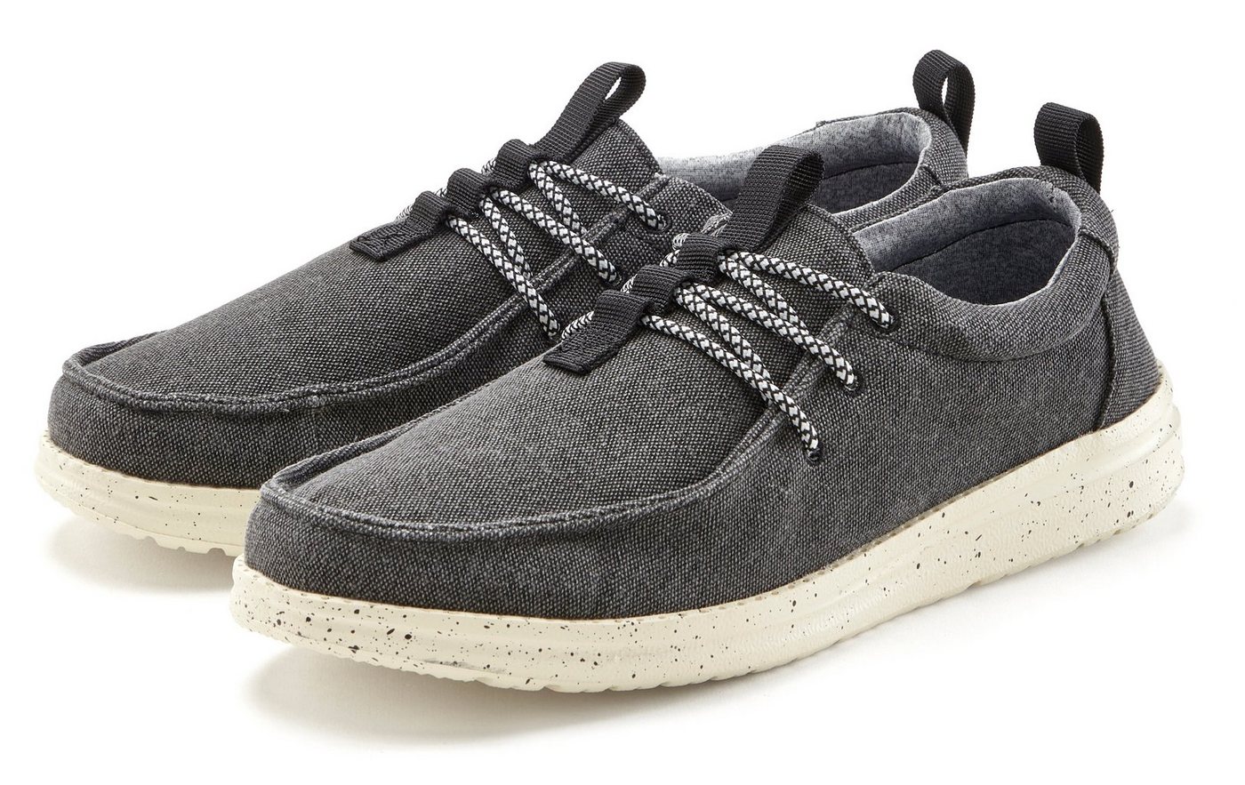 John Devin Slip-On-Sneaker Sneaker Sneaker, Freizeitschuh, Halbschuh, Slipper VEGAN (grau)