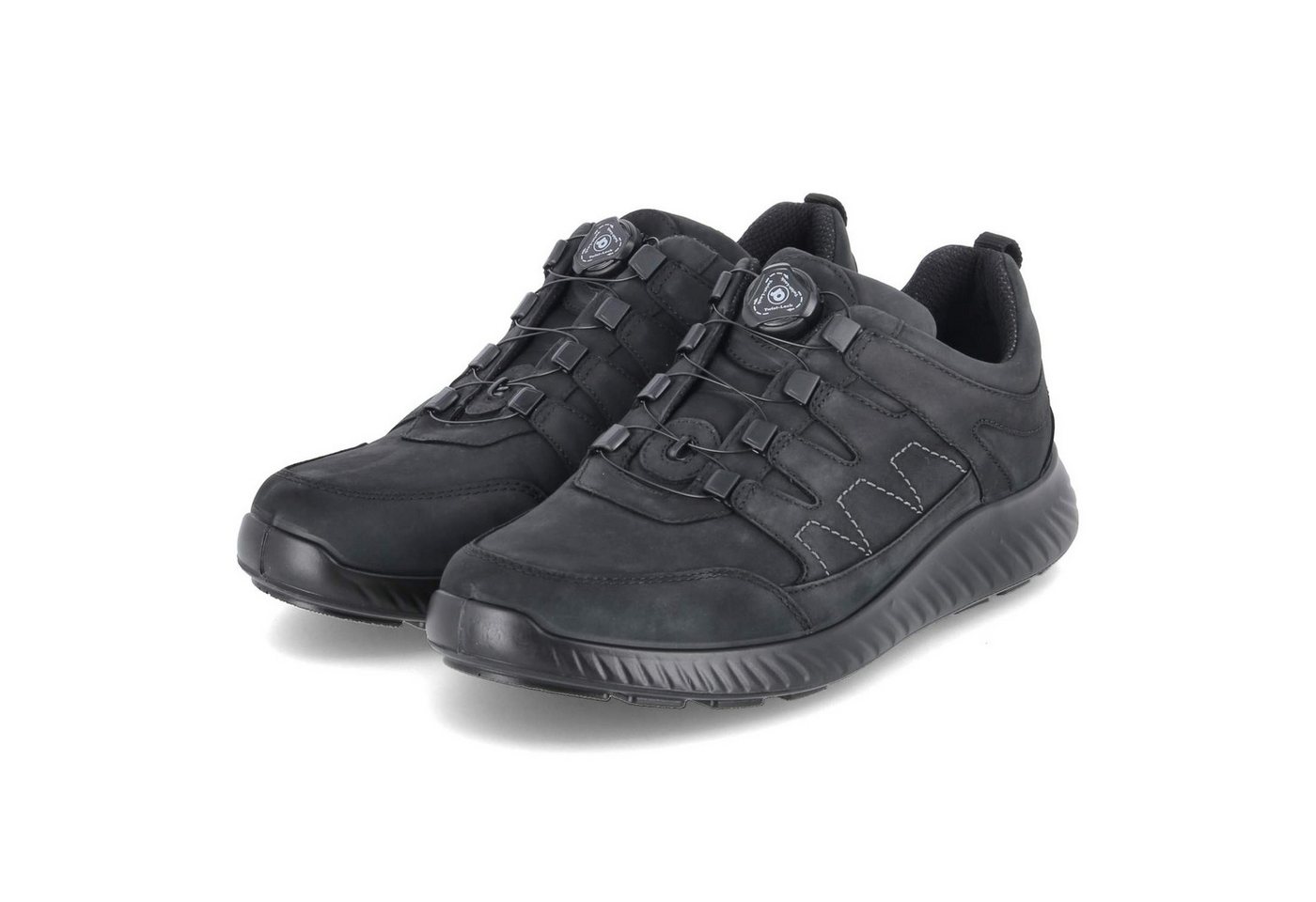 Jomos 326384-12-000 Herren Leder & Textil schwarz Schnürschuh