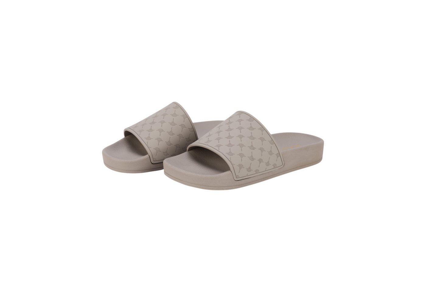 Joop! Badepantolette Strandschuh, Sommerschuh, Badeschuh, Schlappen zum Schlupfen (beige)