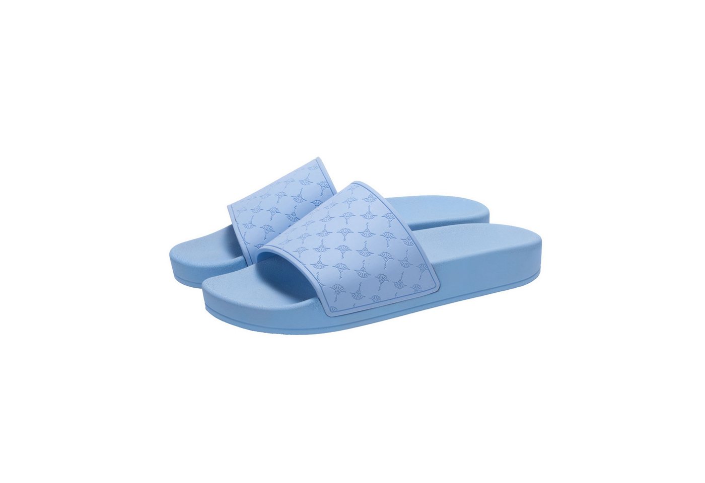 Joop! Badepantolette Strandschuh, Sommerschuh, Badeschuh, Schlappen zum Schlupfen (blau)