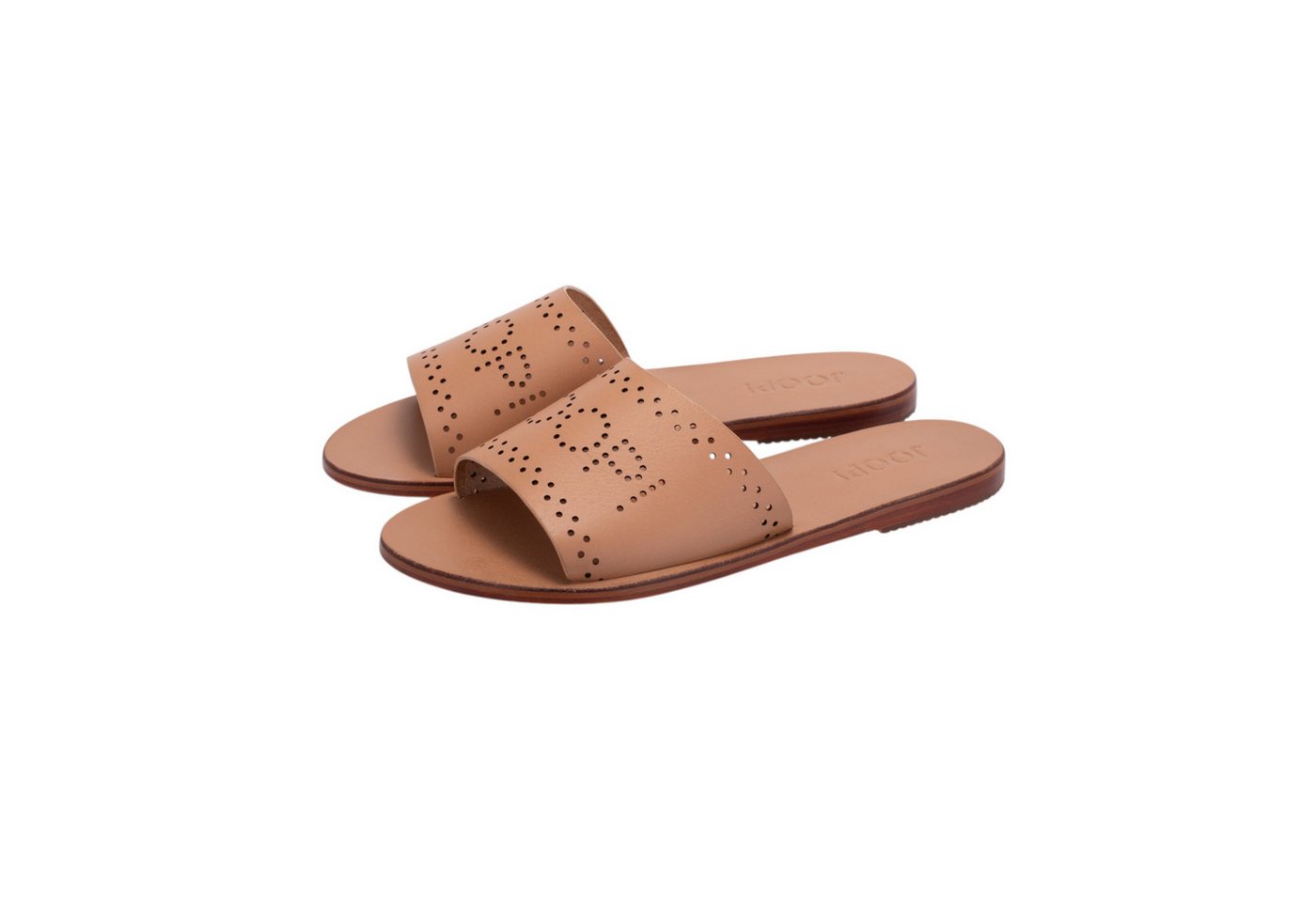 Joop! Pantolette Sommerschuh, Strandschuh, Schlappen mit Logoprägung