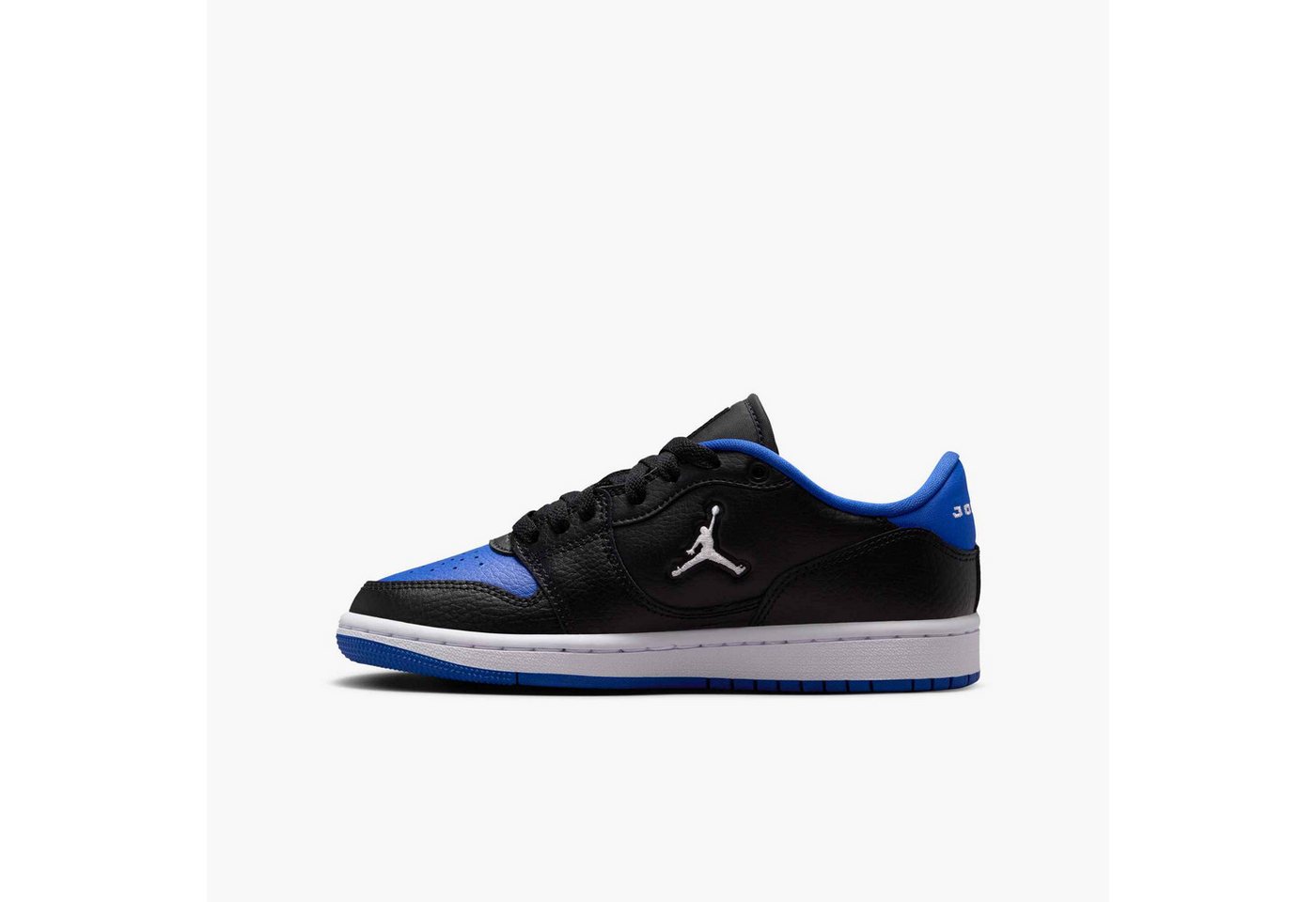 Jordan COURT CONNECT LOW (GS) Sneaker inspiriert vom Look des Air Jordan 1 (schwarz/weiß)