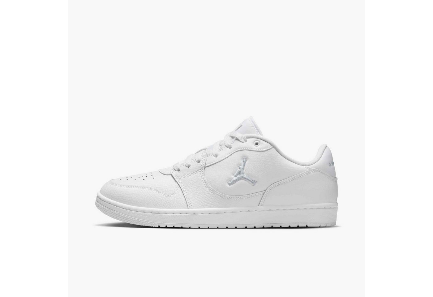 Jordan Court Connect Low Sneaker inspiriert vom Look des Air Jordan 1 (weiß)