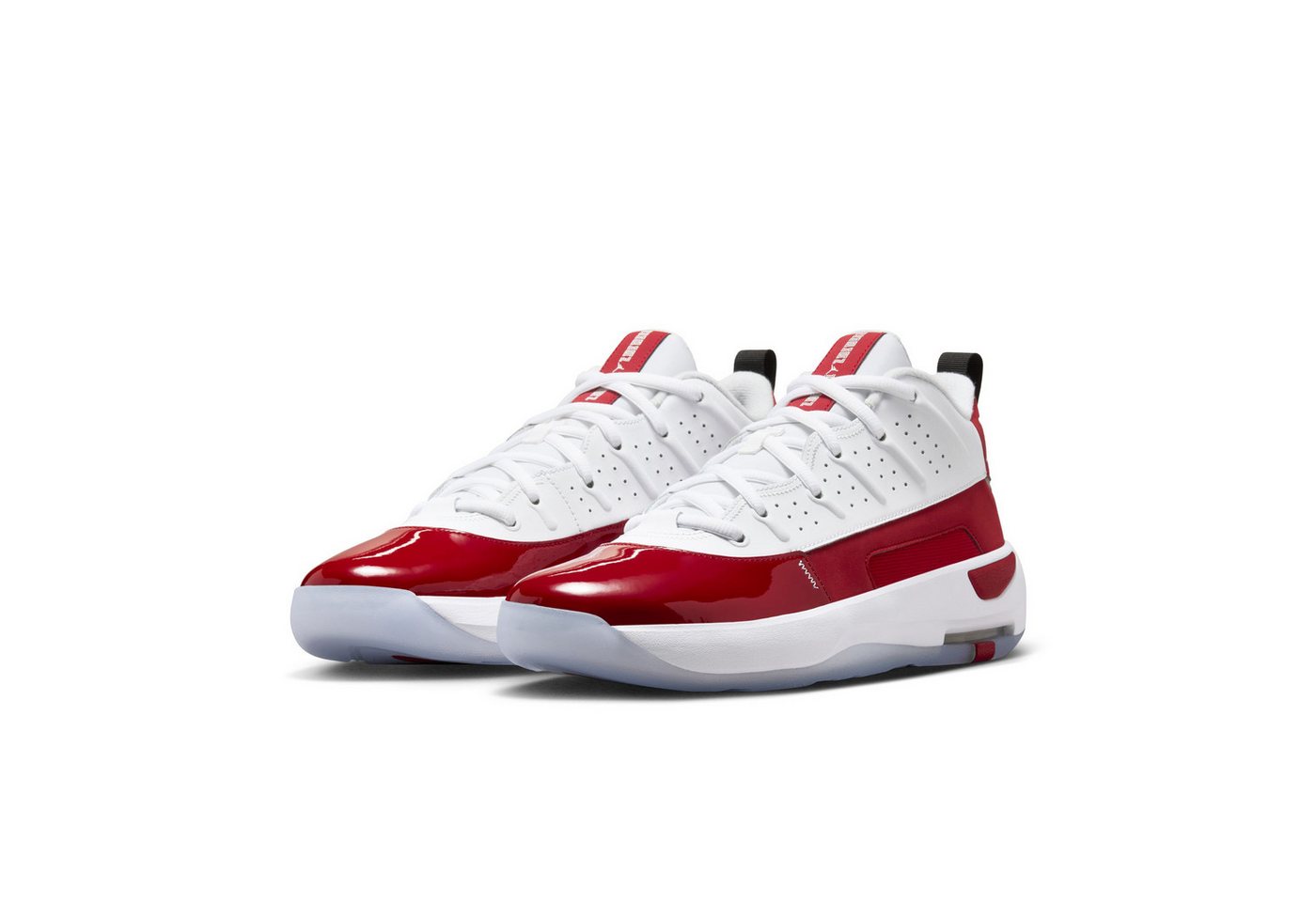 Jordan MAX AURA 7 Sneaker (weiß/rot/schwarz)