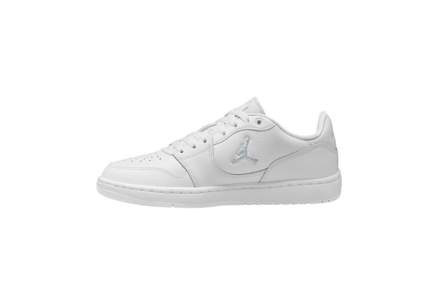 Jordan WMNS JORDAN COURT CONNECT LOW Sneaker inspiriert vom Look des Air Jordan 1 (weiß)