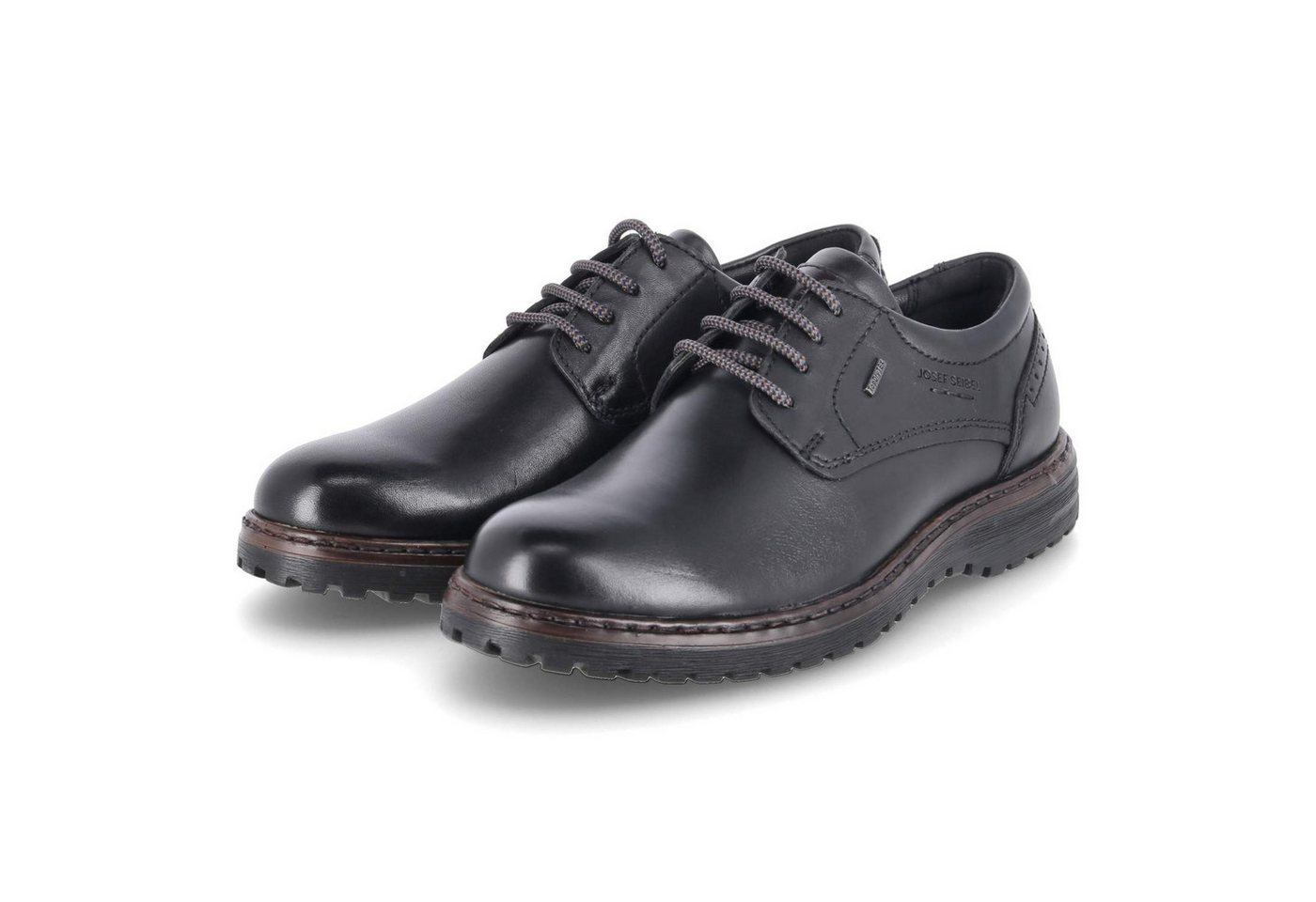 Josef Seibel 42950TE859/100 Herren Glattleder schwarz Schnürschuh