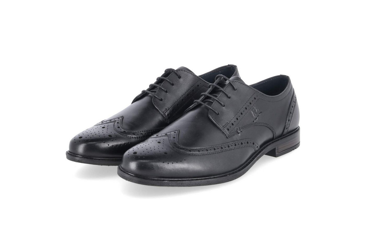 Josef Seibel 4690268/100 Herren Glattleder black Schnürschuh